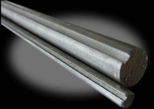 2-3/16 Diameter 1/2 x 1/4 Keyway Keyshaft Carbon Steel Grade 1045 Keyed Shaft 2 3/16 GKS-1045-60 60 Length