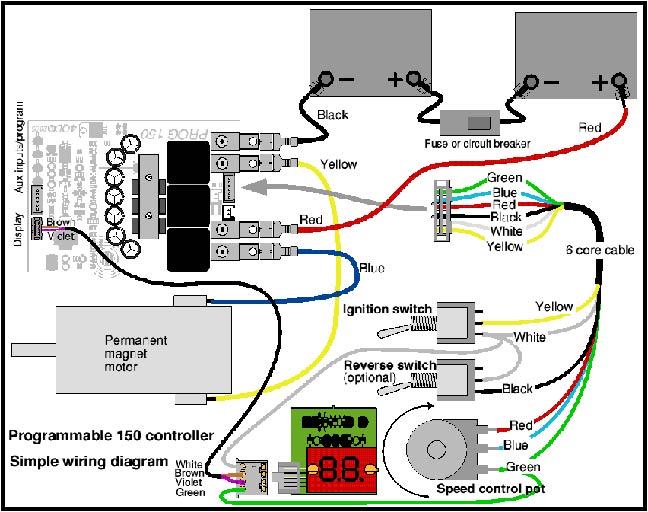 Golf Cart Speed Controller Wiring Diagram from www.robotcombat.com