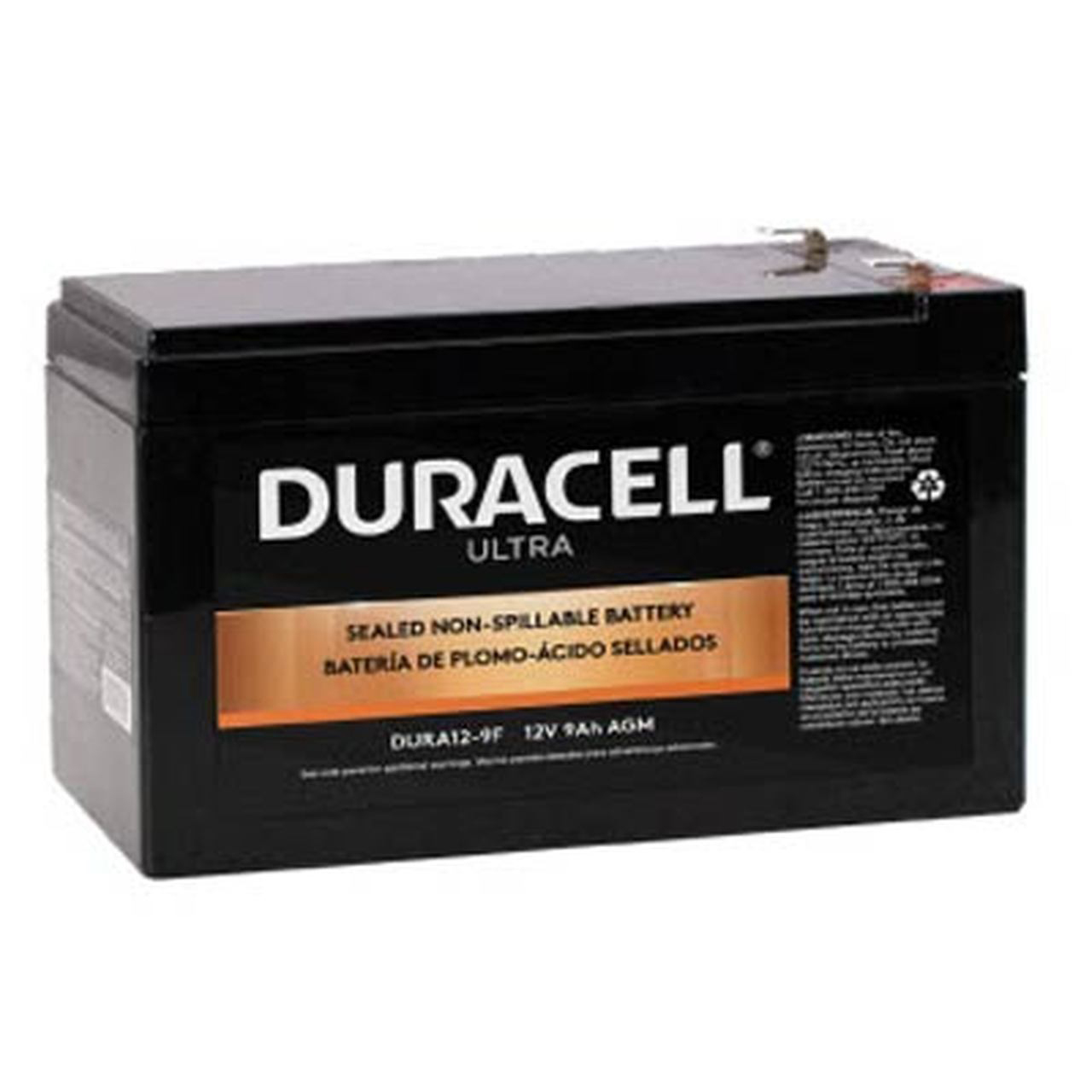 Duracell Duracell Ultra 12V SLA Sealed Lead Acid 9AH AGM Battery with