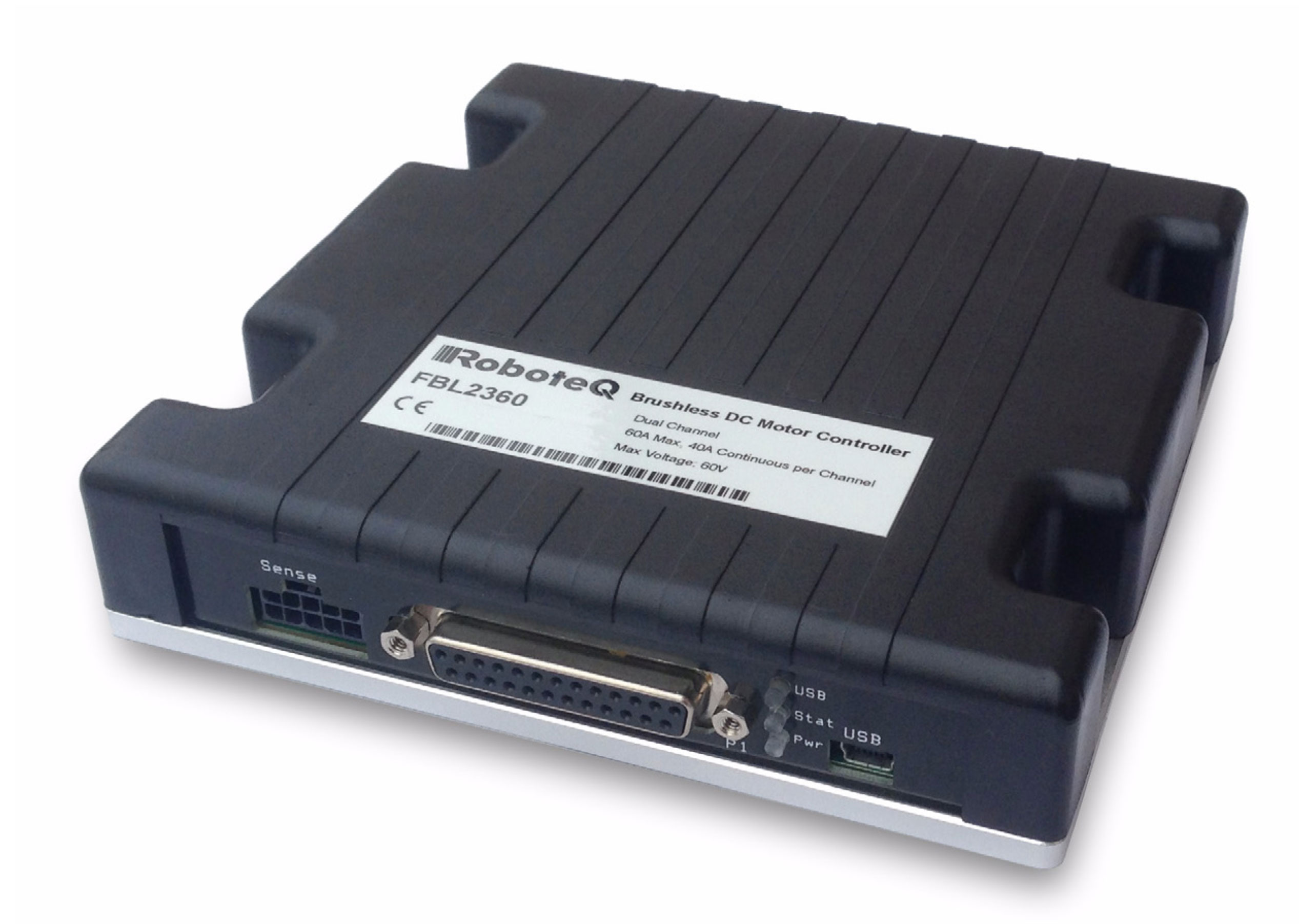 RoboteQ FBL2360TS Single Channel 120A, 60V Trapezoidal/Sinusoidal