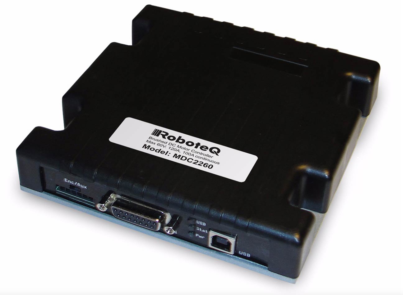 RoboteQ MDC2460 Dual Channel 60A 60V Brushed DC Motor Controller MDC2460